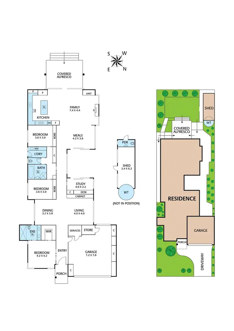 Floorplan of Homely house listing, 9 Batman Walk, Greensborough VIC 3088