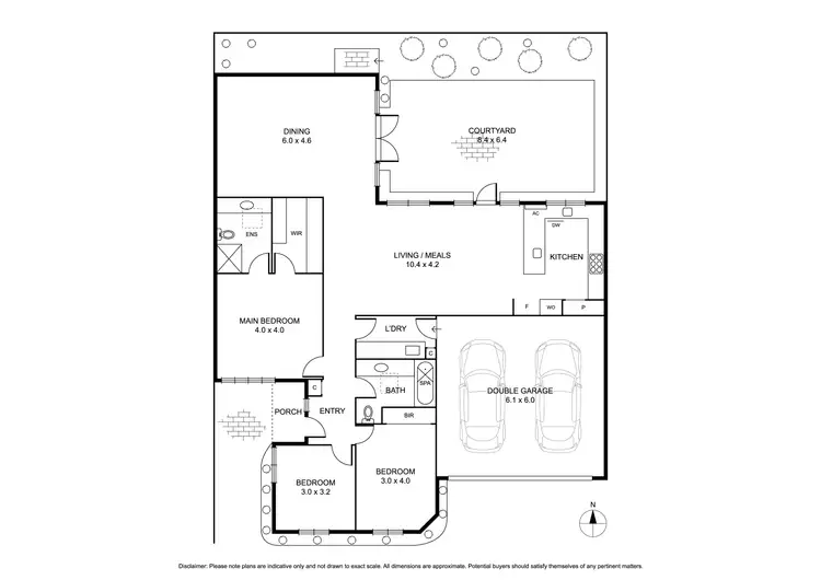 Floorplan of Homely unit listing, 2/274 Orrong Road, Caulfield North VIC 3161