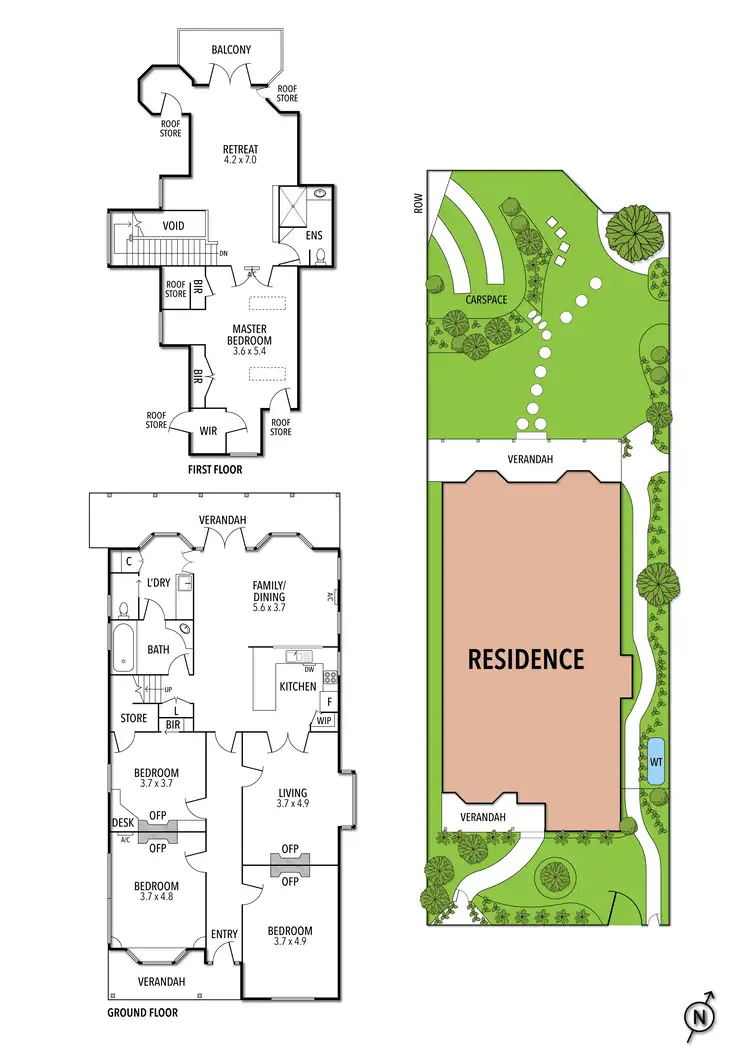 Floorplan of Homely house listing, 44 St Leonards Road, Ascot Vale VIC 3032