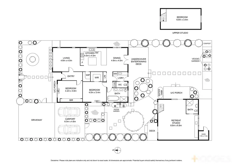 Floorplan of Homely house listing, 27 Collins Street, Geelong West VIC 3218
