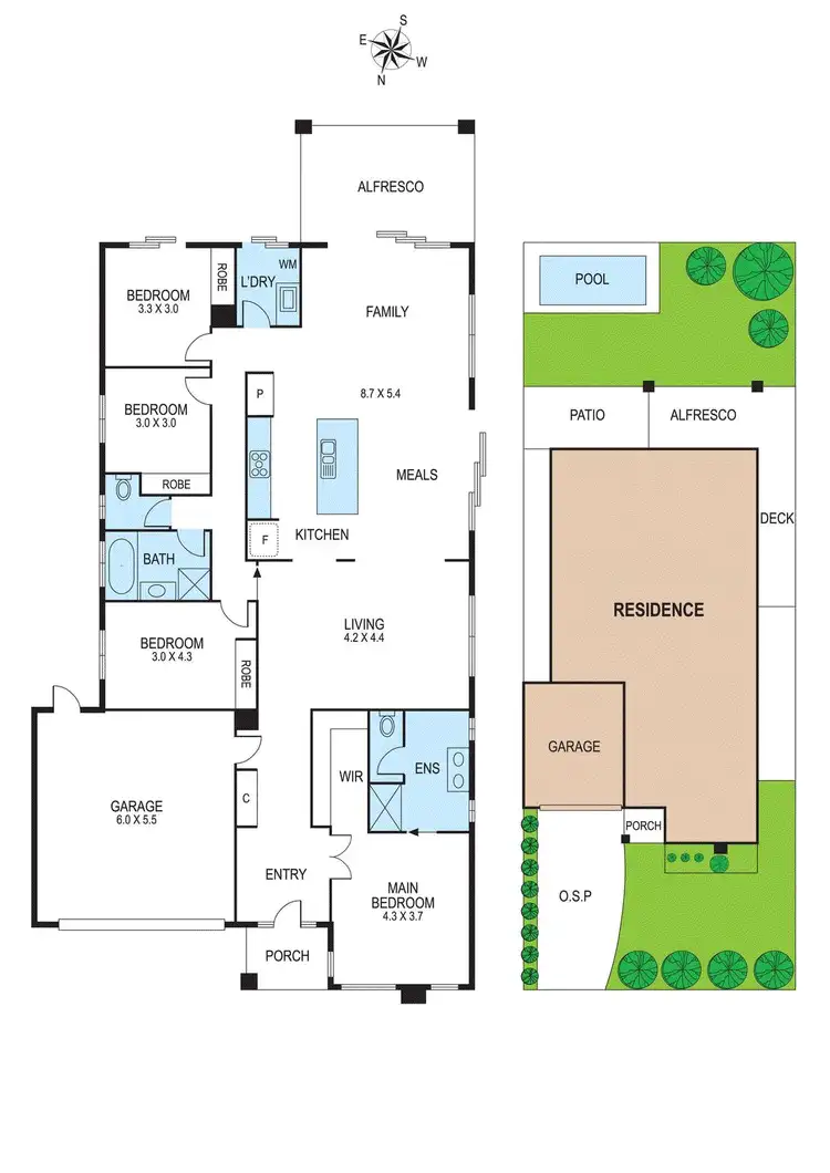 Floorplan of Homely house listing, 12 Tovan Akas Avenue, Bentleigh VIC 3204