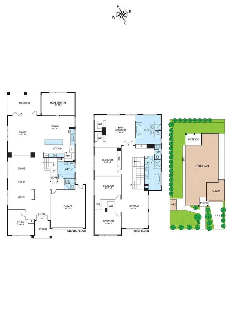 Floorplan of Homely house listing, 57 Neville Street, Carnegie VIC 3163