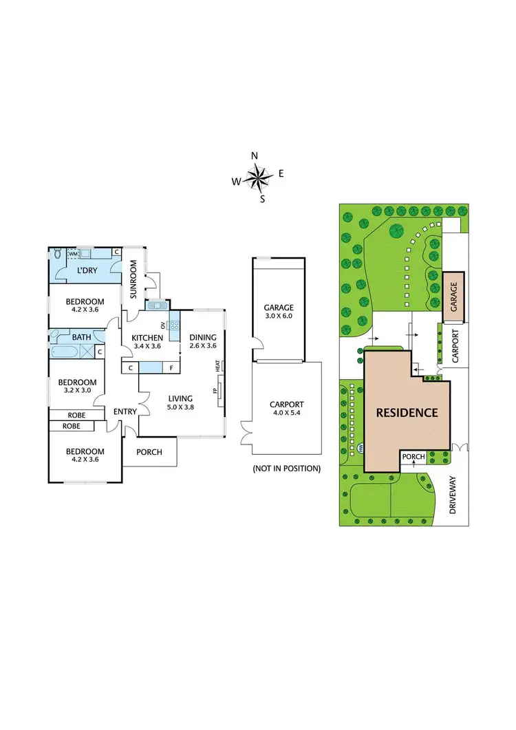 Floorplan of Homely house listing, 14 Robbins Street, Ivanhoe VIC 3079