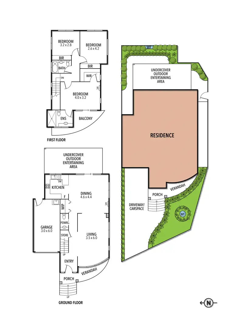 Floorplan of Homely house listing, 10 Angler Parade, Ascot Vale VIC 3032