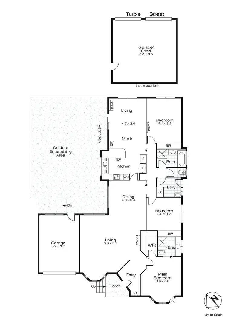 Floorplan of Homely house listing, 14 Eureka Terrace, Ballarat East VIC 3350