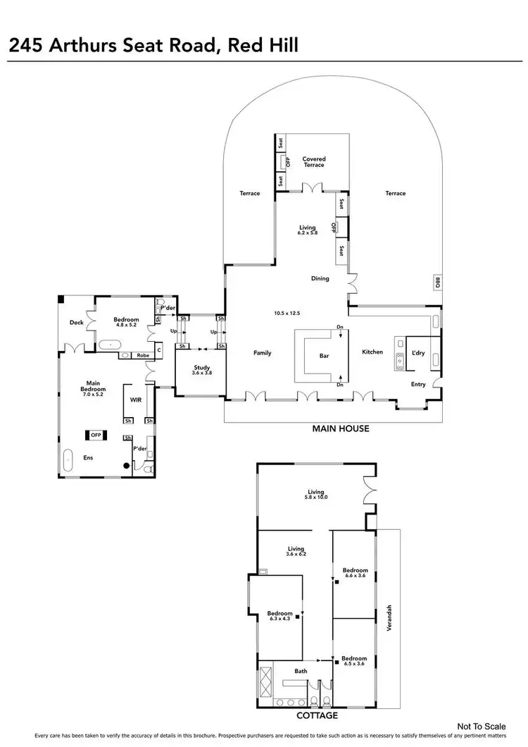 Floorplan of Homely rural property listing, 245 Arthurs Seat Road, Red Hill VIC 3937