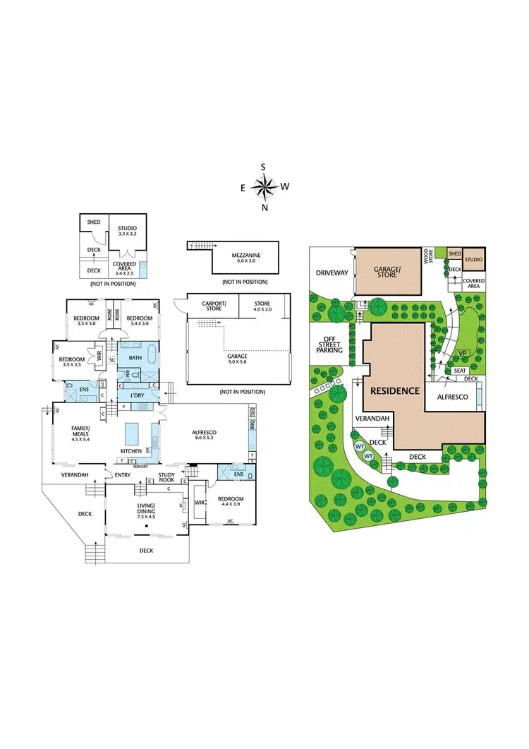 Floorplan of Homely house listing, 236 Old Eltham Road, Lower Plenty VIC 3093