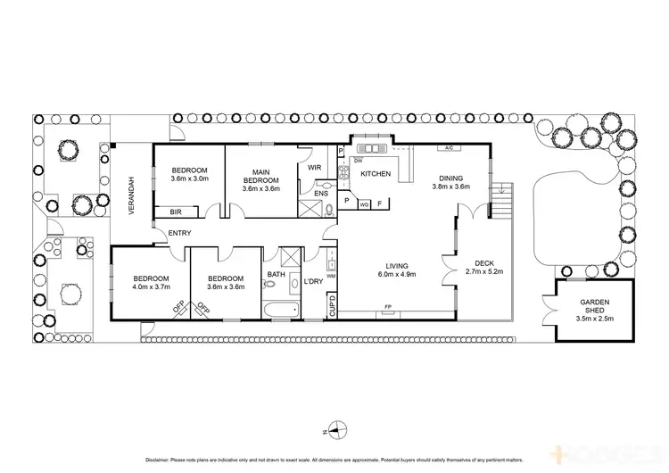 Floorplan of Homely house listing, 63 French Street, Geelong West VIC 3218