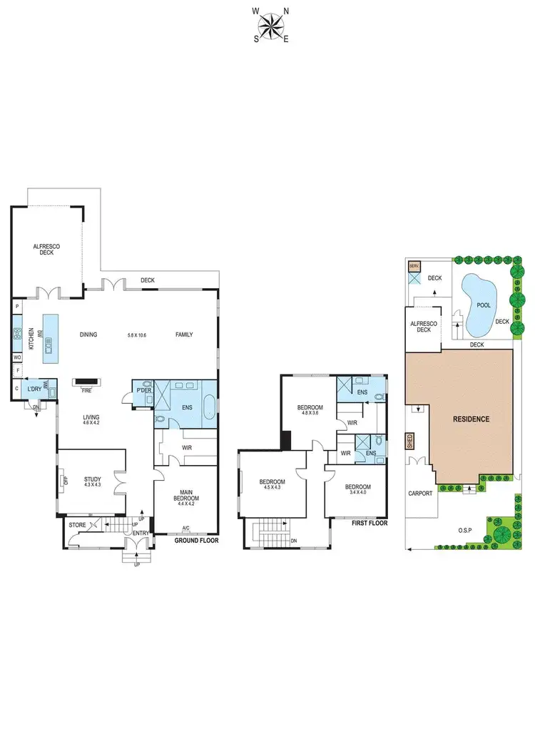Floorplan of Homely house listing, 1 Jean Street, Mckinnon VIC 3204