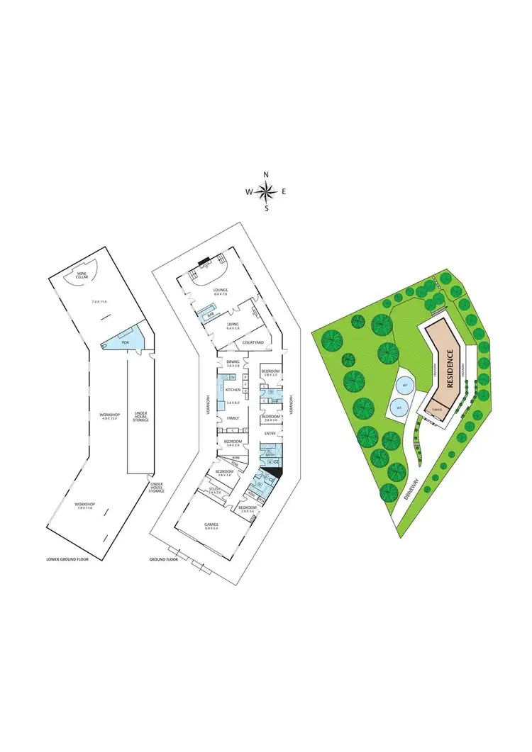Floorplan of Homely house listing, 204 Research-Warrandyte Road, North Warrandyte VIC 3113