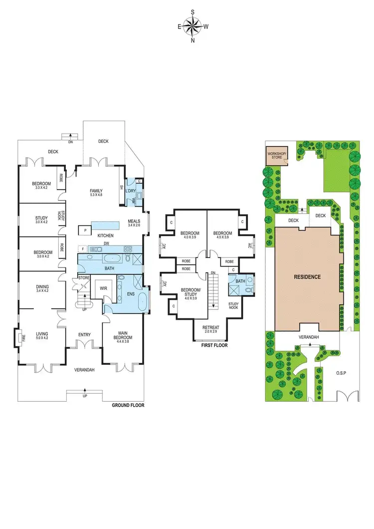 Floorplan of Homely house listing, 20 Chalmers Street, Mckinnon VIC 3204