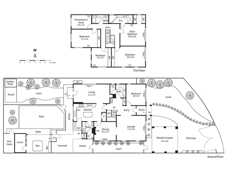 Floorplan of Homely house listing, 4 Mayrose Crescent, Brighton East VIC 3187