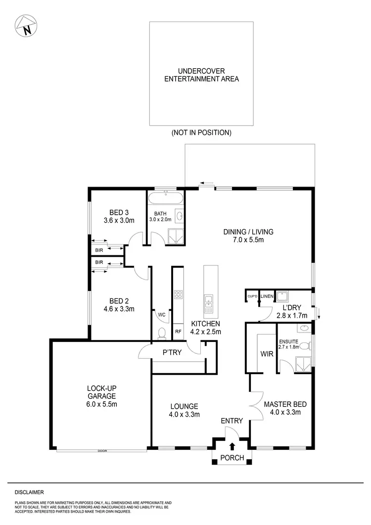 Floorplan of Homely house listing, 9 Ada Rose Heights, Brown Hill VIC 3350