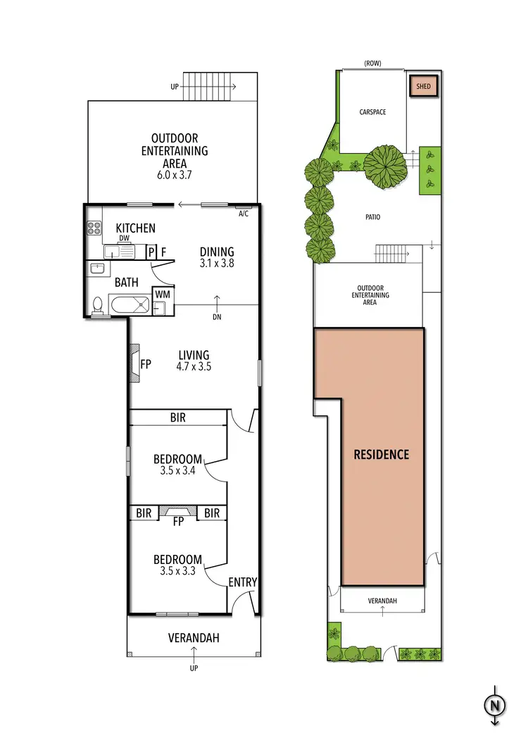Floorplan of Homely house listing, 49 Francis Street, Ascot Vale VIC 3032