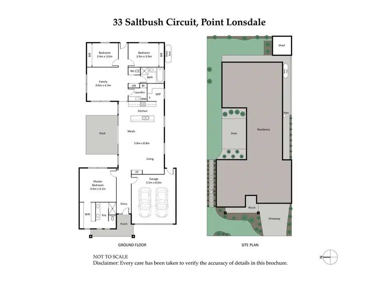 Floorplan of Homely house listing, 33 Saltbush Circuit, Point Lonsdale VIC 3225