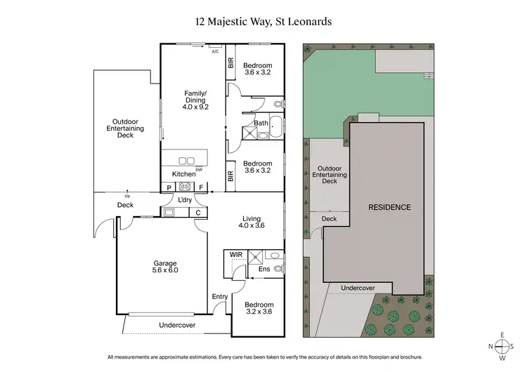 Floorplan of Homely house listing, 12 Majestic Way, St Leonards VIC 3223