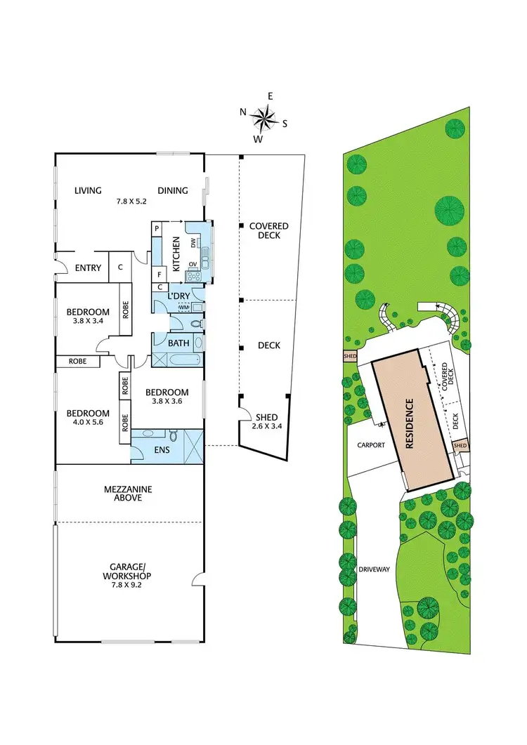 Floorplan of Homely house listing, 42 Parsons Road, Eltham VIC 3095