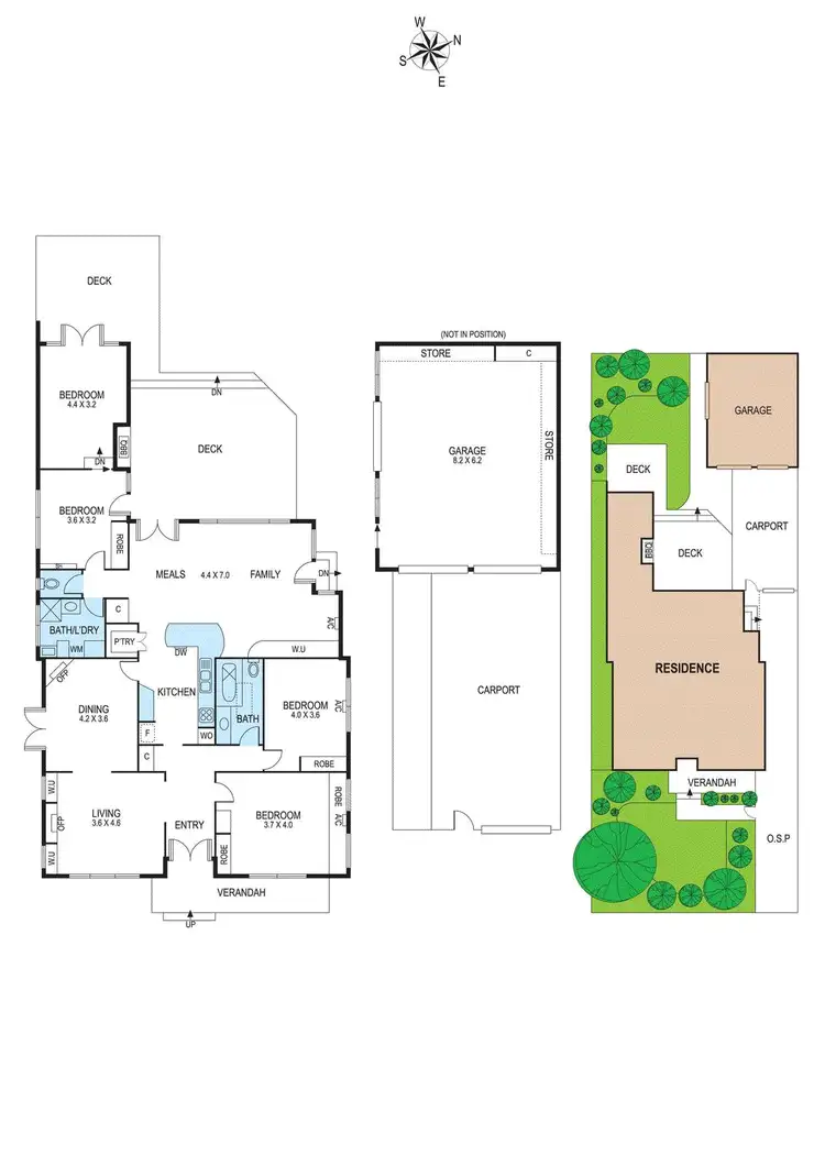 Floorplan of Homely house listing, 13 Hall Street, Mckinnon VIC 3204