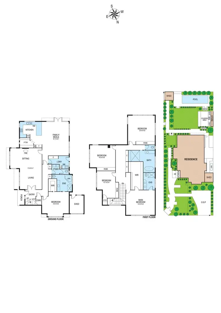 Floorplan of Homely house listing, 164 Were Street, Brighton VIC 3186