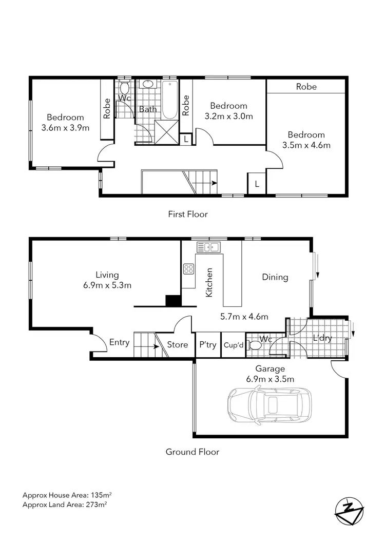 Floorplan of Homely house listing, 5/312 Albert Street, Sebastopol VIC 3356