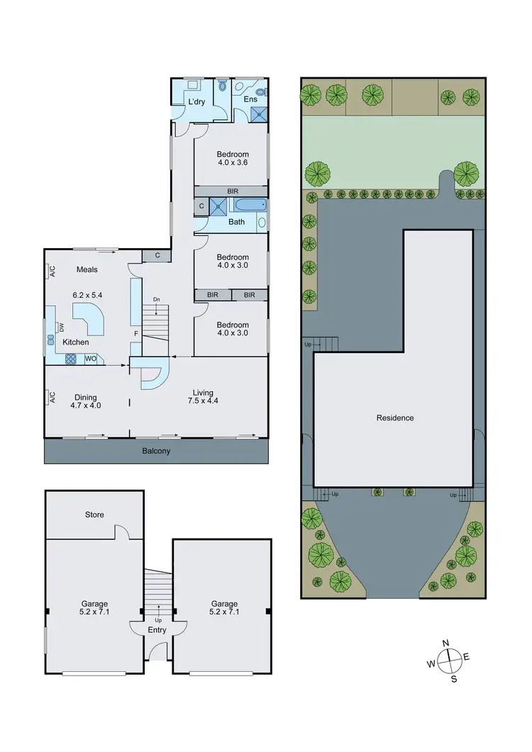 Floorplan of Homely house listing, 39 Oakpark Drive, Chadstone VIC 3148