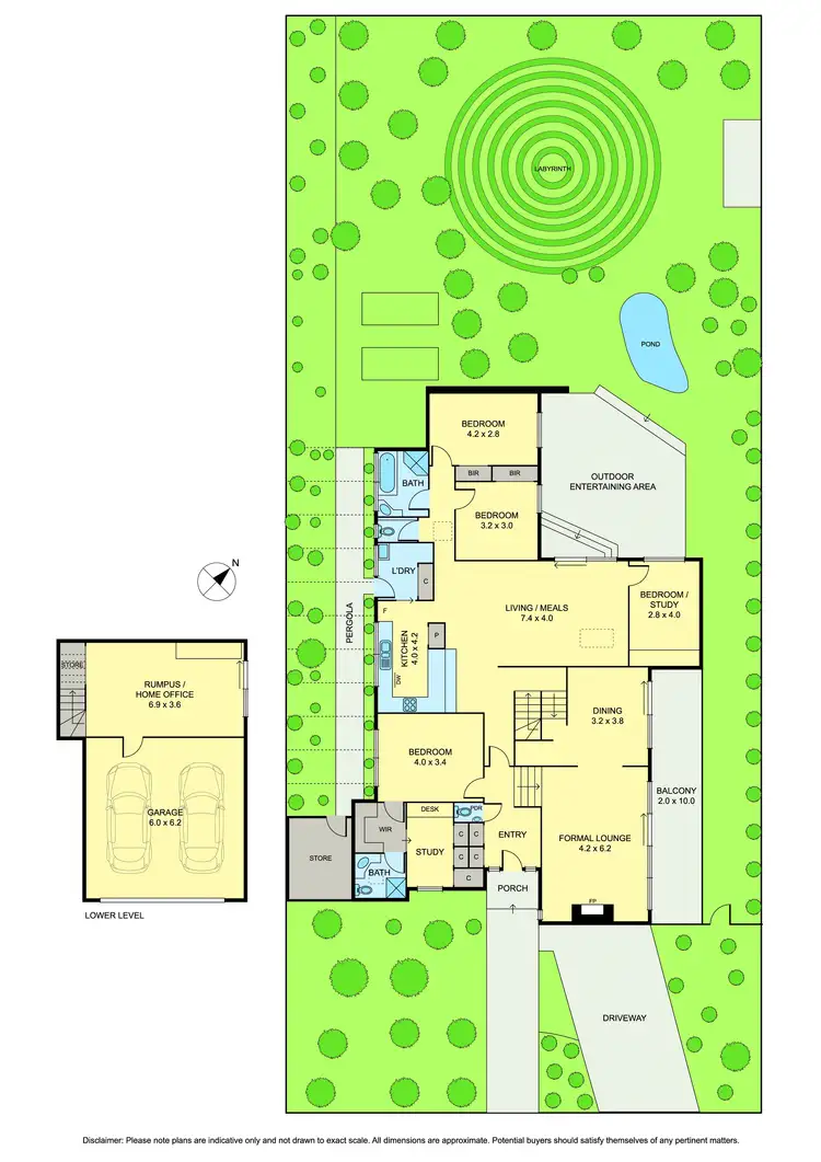 Floorplan of Homely house listing, 12 Toulon Drive, Templestowe Lower VIC 3107