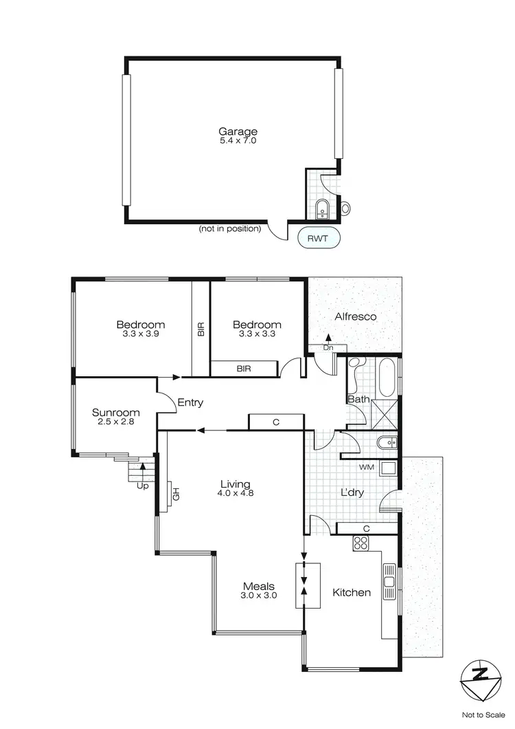 Floorplan of Homely house listing, 101 Eyre Street, Ballarat Central VIC 3350
