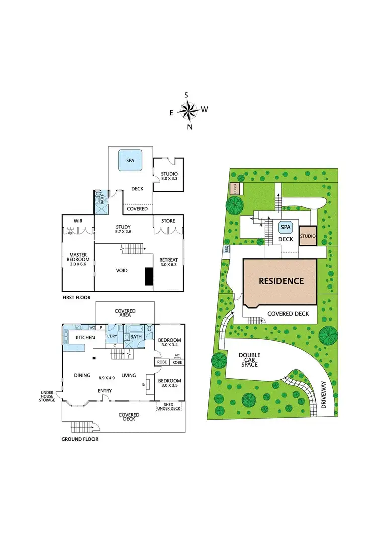 Floorplan of Homely house listing, 52 Valonia Drive, Eltham VIC 3095