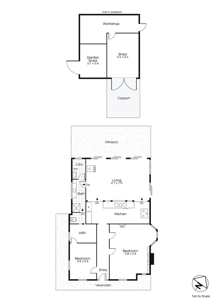 Floorplan of Homely house listing, 5 York Street, Linton VIC 3360