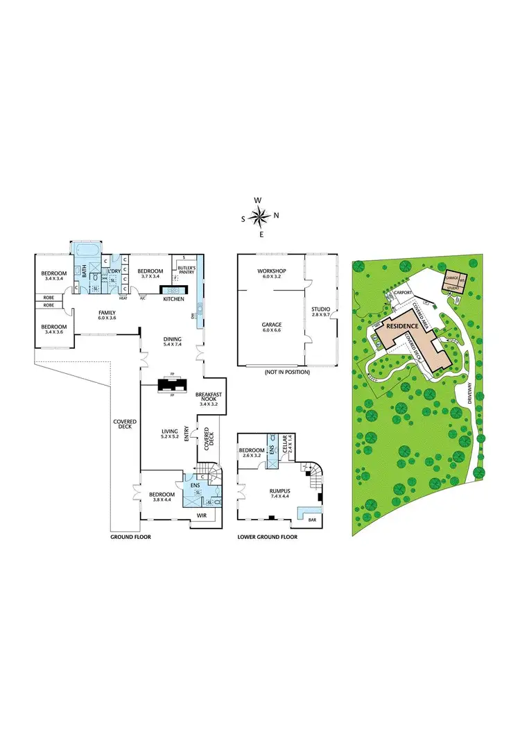 Floorplan of Homely house listing, 33 Kruses Road, North Warrandyte VIC 3113