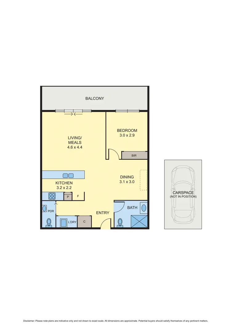 Floorplan of Homely apartment listing, 106/370-372 Mitcham Road, Mitcham VIC 3132