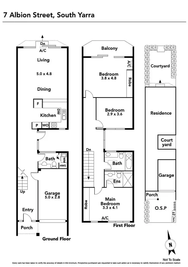 Floorplan of Homely house listing, 7 Albion Street, South Yarra VIC 3141