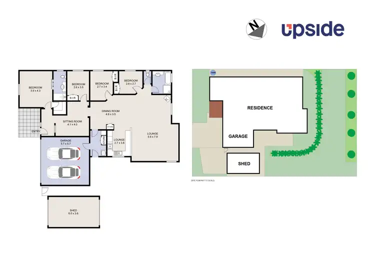 Floorplan of Homely house listing, 51 Honeyman Drive, Orange NSW 2800