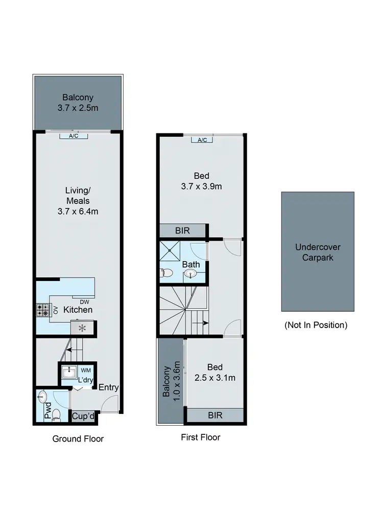 Floorplan of Homely apartment listing, 10/1036 North Road, Bentleigh East VIC 3165