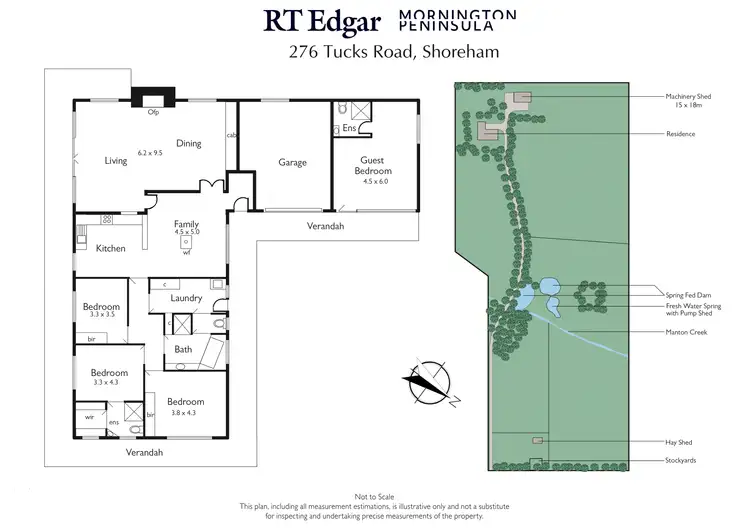 Floorplan of Homely house listing, 276 Tucks Road, Shoreham VIC 3916