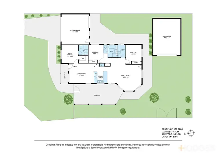 Floorplan of Homely house listing, 27 Highfielde Avenue, Berwick VIC 3806