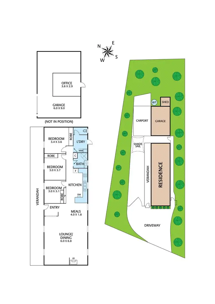 Floorplan of Homely house listing, 10 Hawkes Road, North Warrandyte VIC 3113