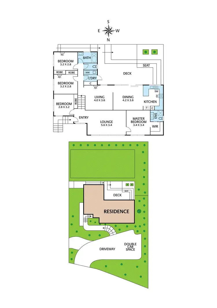 Floorplan of Homely house listing, 94 Valonia Drive, Eltham VIC 3095