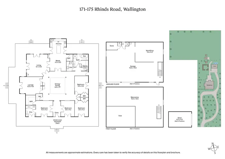 Floorplan of Homely rural property listing, 171-175 Rhinds Road, Wallington VIC 3222