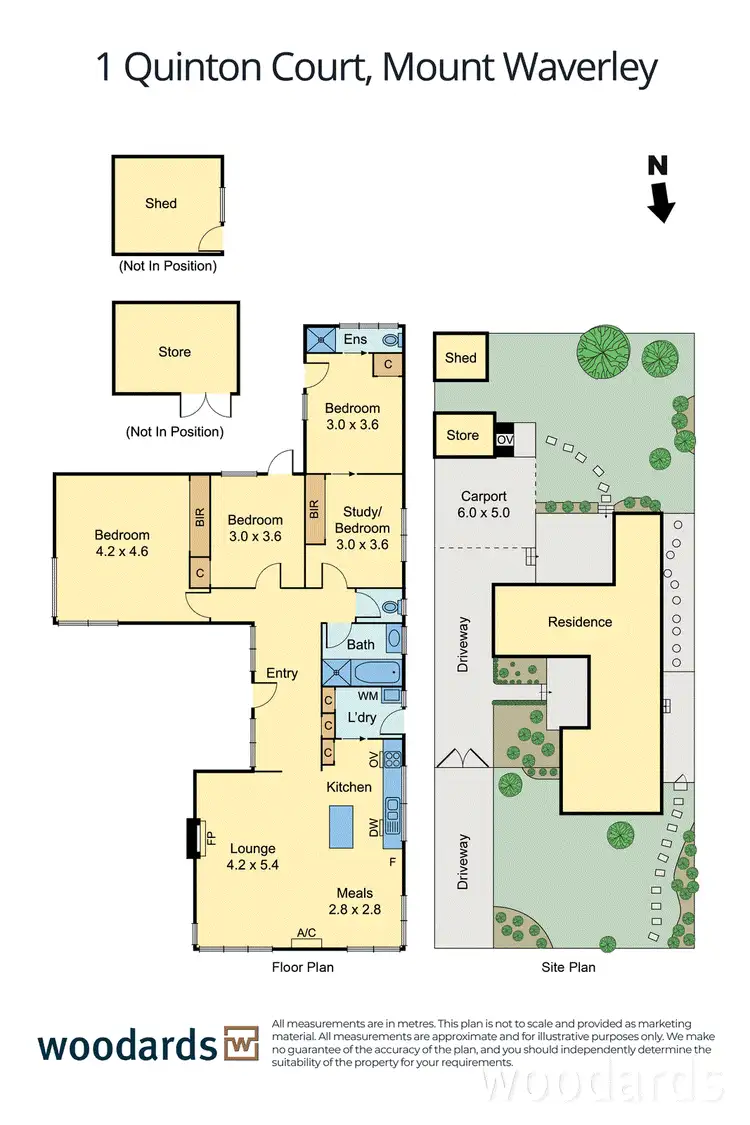 Floorplan of Homely house listing, 1 Quinton Court, Mount Waverley VIC 3149