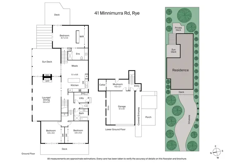 Floorplan of Homely house listing, 41 Minnimurra Road, Rye VIC 3941