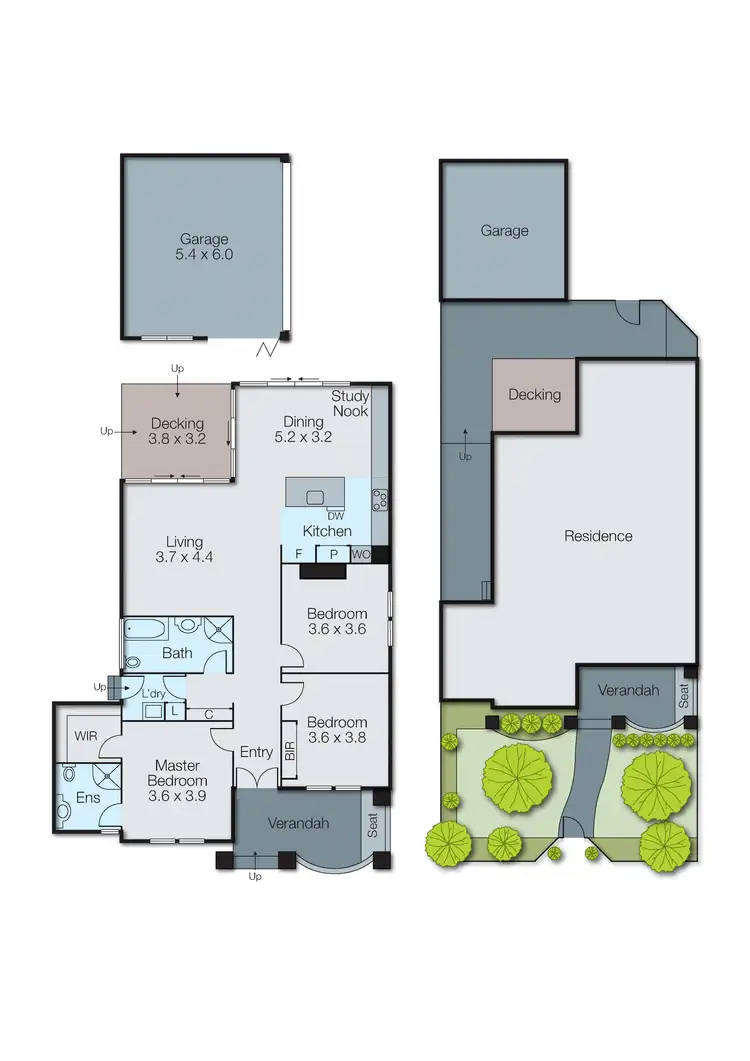 Floorplan of Homely house listing, 1/155 Kangaroo Road, Hughesdale VIC 3166