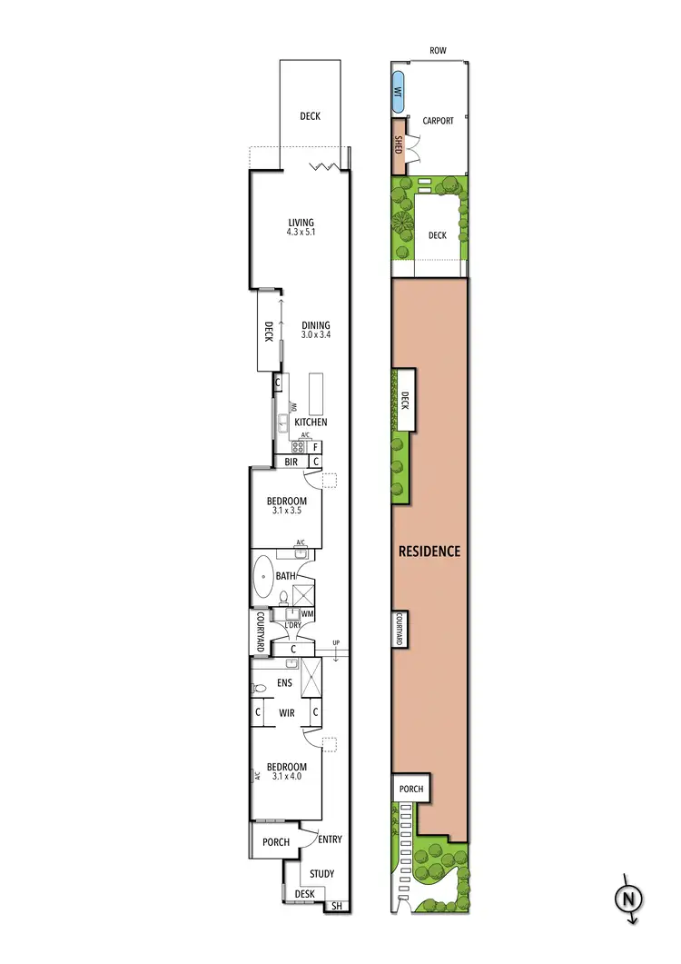 Floorplan of Homely house listing, 145 Maribyrnong Road, Ascot Vale VIC 3032