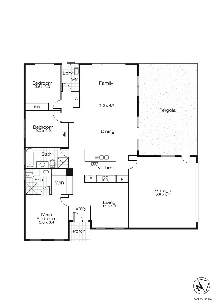 Floorplan of Homely house listing, 202A Yarrowee Parade, Redan VIC 3350