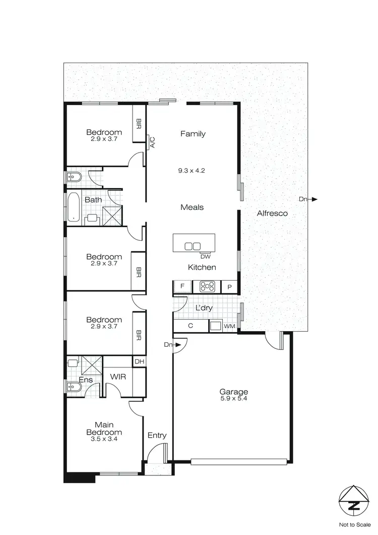Floorplan of Homely house listing, 202 Walker Street, Sebastopol VIC 3356