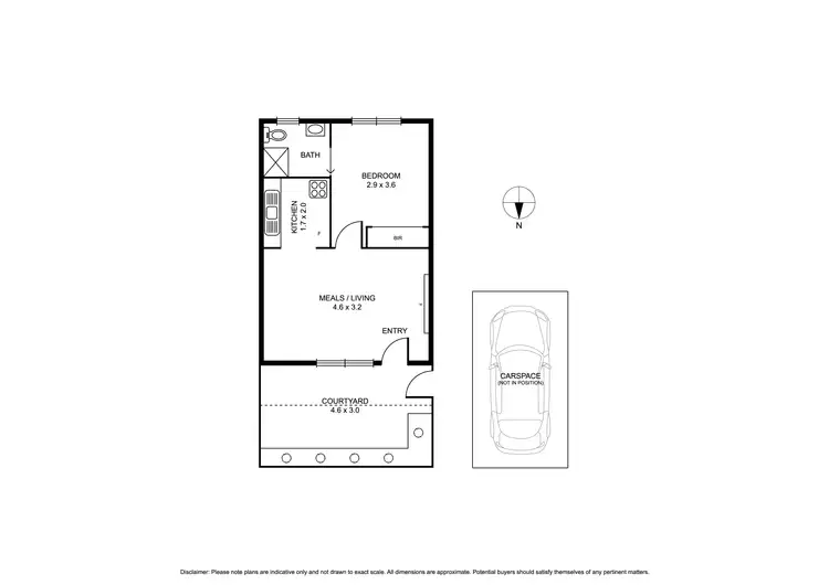 Floorplan of Homely apartment listing, 4/41 Northcote Avenue, Caulfield North VIC 3161