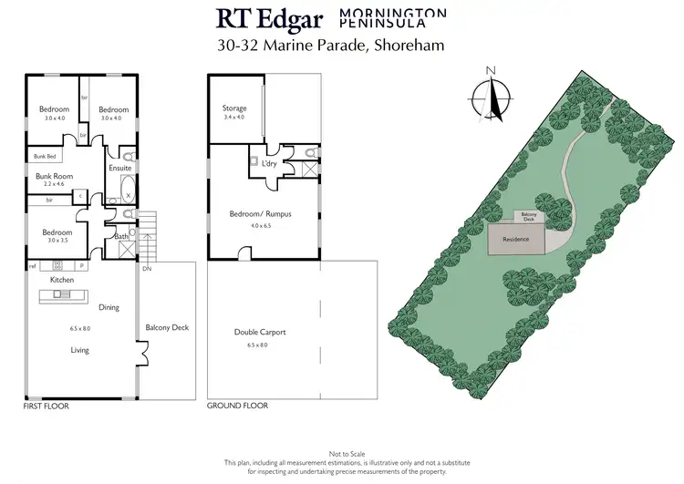 Floorplan of Homely house listing, 30-32 Marine Parade, Shoreham VIC 3916