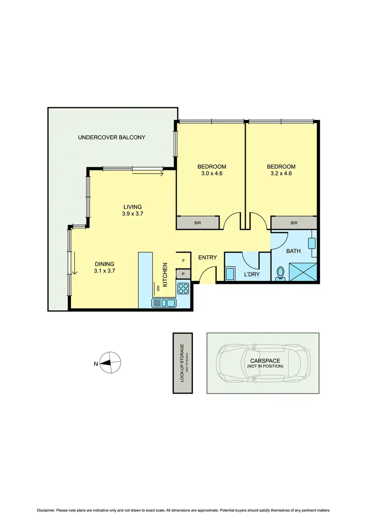 Floorplan of Homely apartment listing, 27/885-889 Doncaster Road, Doncaster East VIC 3109