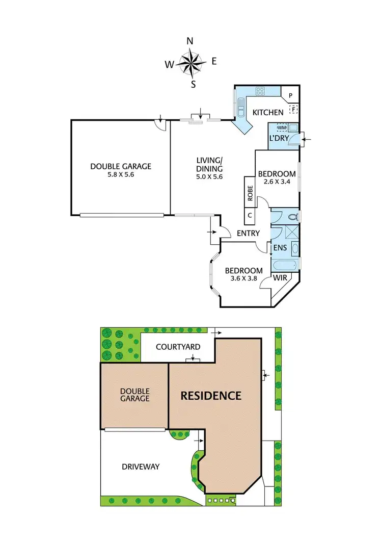 Floorplan of Homely villa listing, 3/4 Grove Road, Rosanna VIC 3084