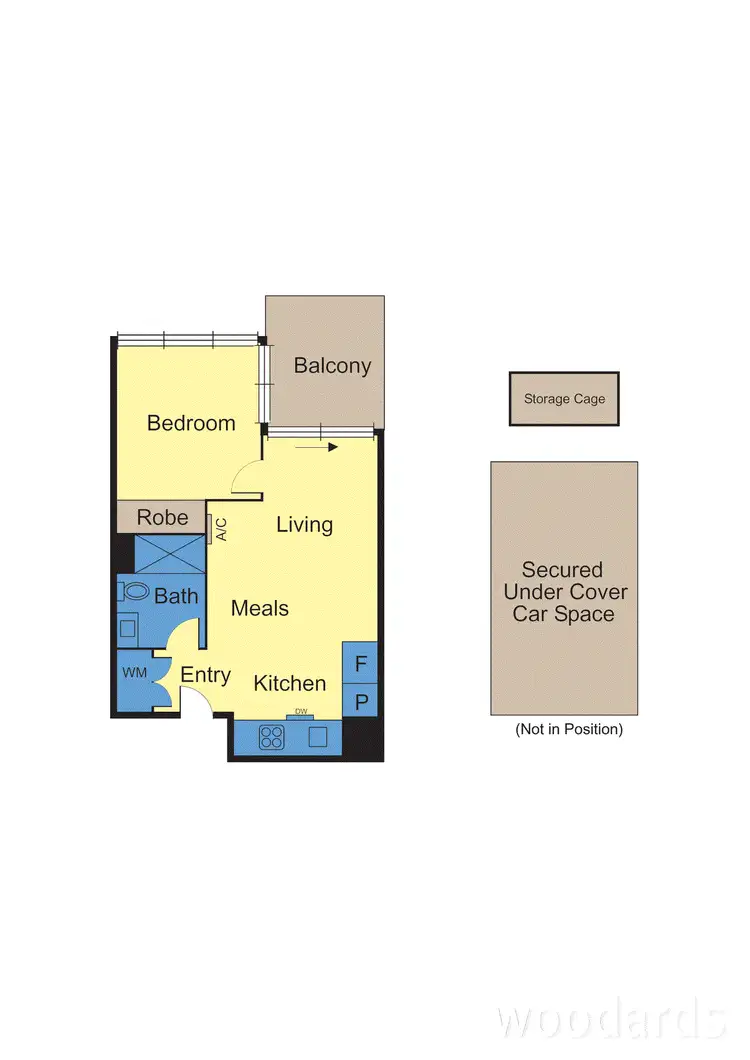 Floorplan of Homely apartment listing, 208/15 Bond Street, Caulfield North VIC 3161